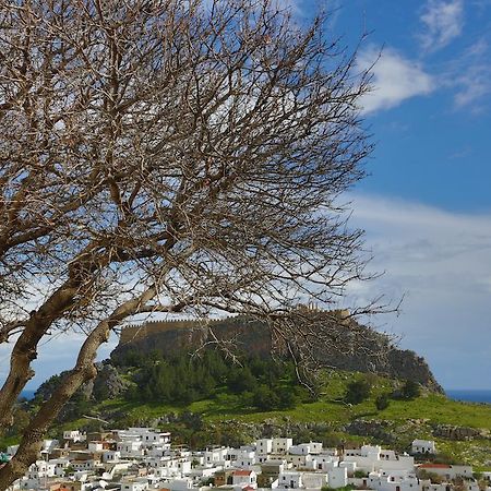 Little Lindos Sea View Studios Esterno foto