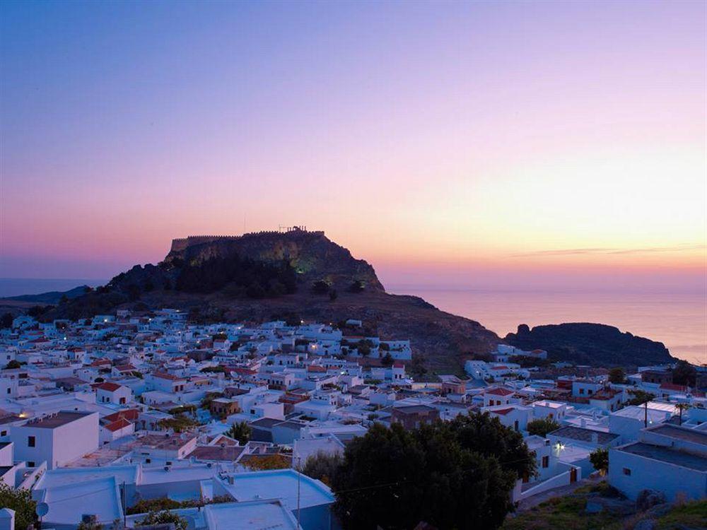 Little Lindos Sea View Studios Esterno foto