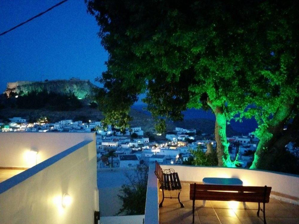 Little Lindos Sea View Studios Esterno foto